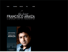 Tablet Screenshot of franciscoaraiza.com